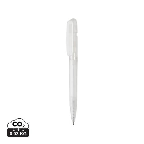 Transparante RABS-pen Devin wit