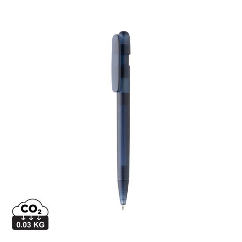Transparante RABS-pen Devin donkerblauw