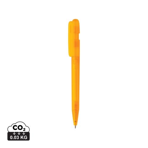 Transparante RABS-pen Devin oranje