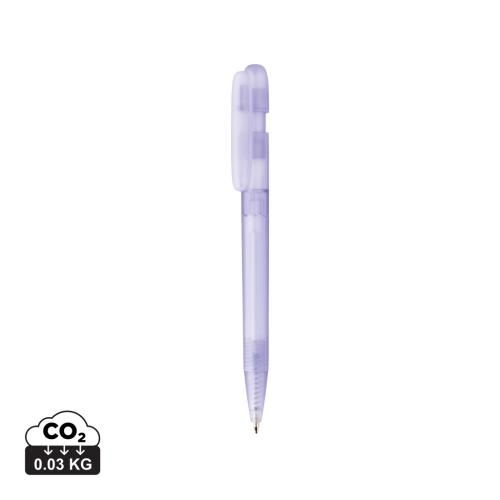 Transparante RABS-pen Devin paars