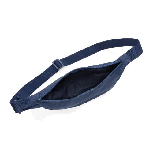 RPET sling bag Crescent donkerblauw