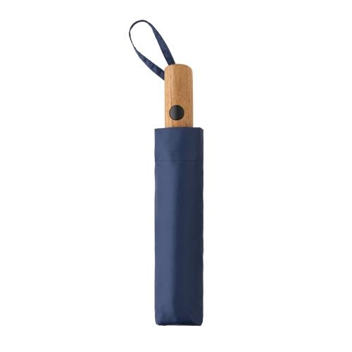 RPET 21 inch mini paraplu Kaycey donkerblauw