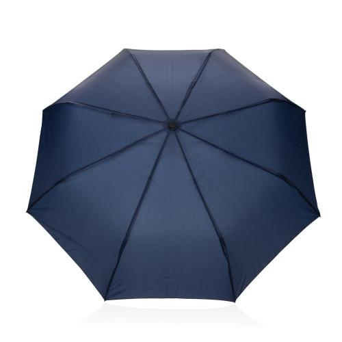 RPET 21 inch mini paraplu Kaycey donkerblauw