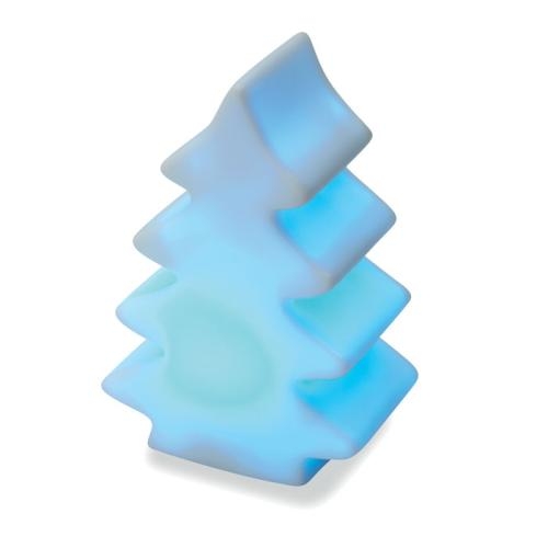 Kerstboom met LED-licht wit