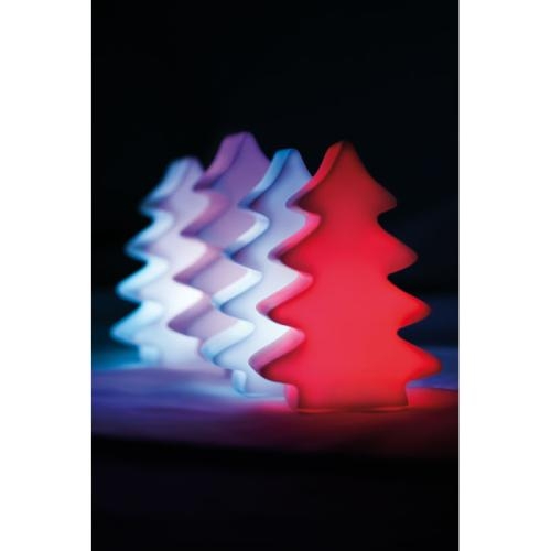 Kerstboom met LED-licht wit