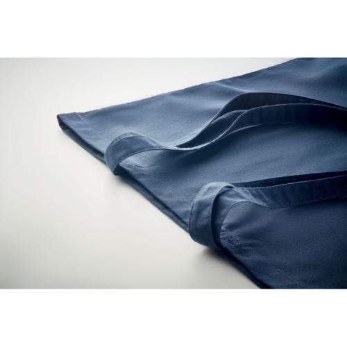 Gekleurde tas van organisch katoen Zimde blauw