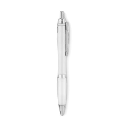 RPET balpen Rio rpet transparant/wit
