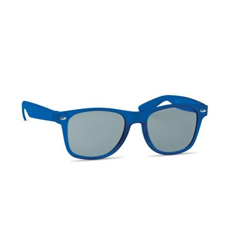 Zonnebril in RPET Macusa transparant blauw