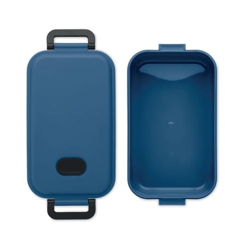 Gerecyclede PP lunchbox 800 ml Indus blauw
