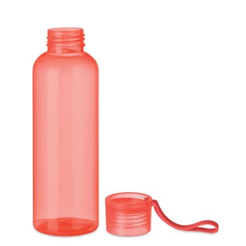Tritan drinkfles 500 ml Indi transparant rood