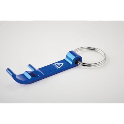 Sleutelhanger aluminium Ovikey blauw