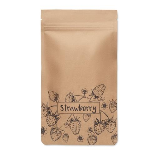 Aardbeien kweekset Fresa kit beige