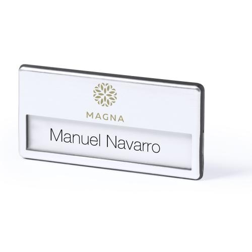 Id Badge UPSIN zilver
