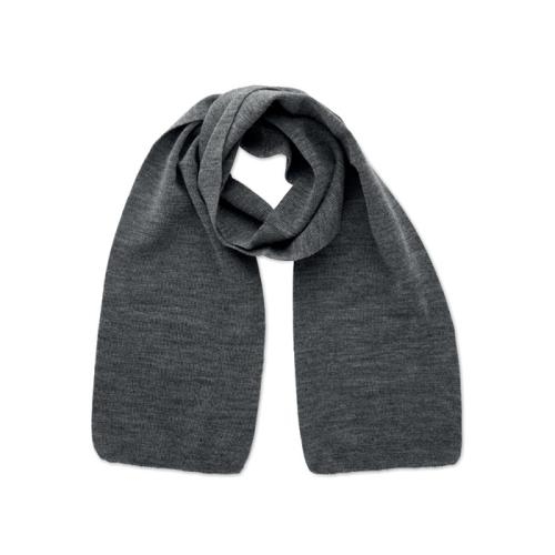 RPET polyester sjaal Rafy wit/zwart