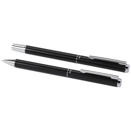 Aluminium pennenset Lucetto zwart