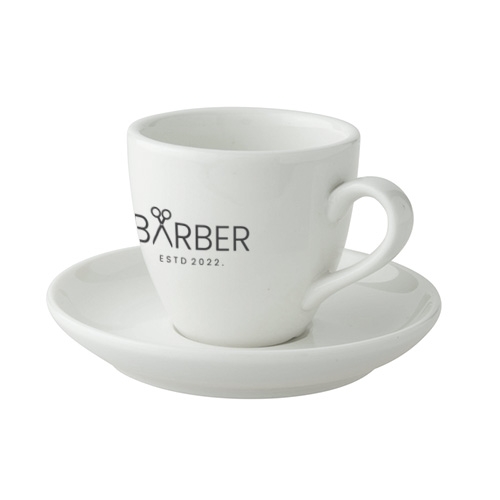 Kop en Schotel 8 cl Espresso Ivoor Robusta ivoor