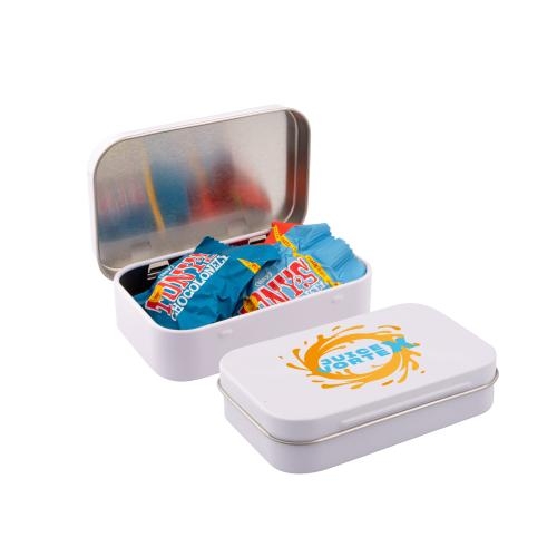 Groot scharnierblik Tony Chocolonely tiny tony chocolonely