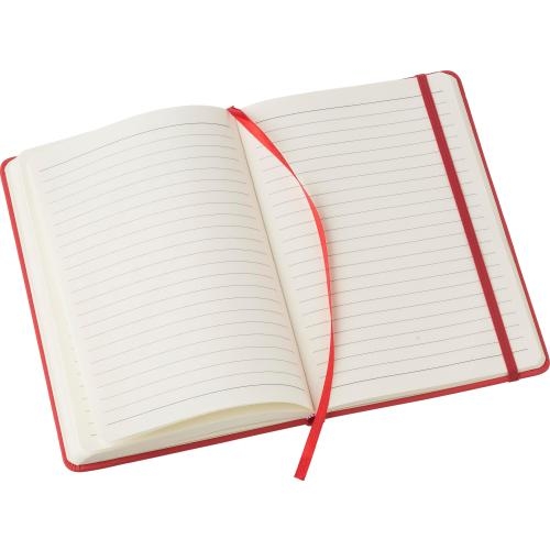 A5 notitieboekje budget rood