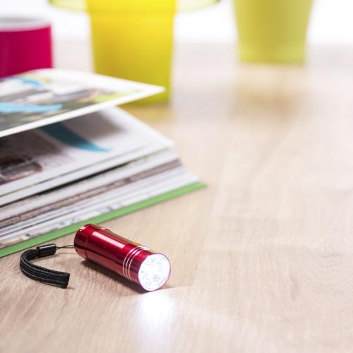 Zaklamp Conny rood
