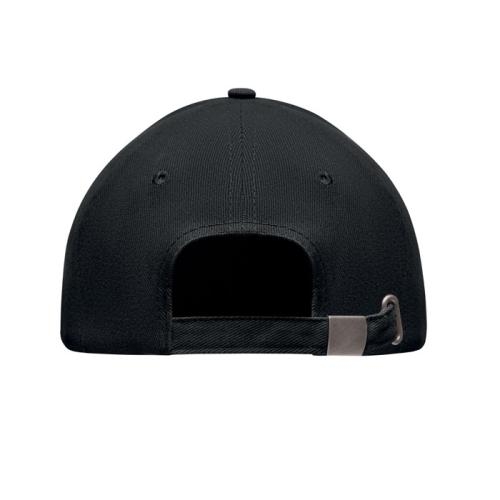 Katoenen baseball pet Singa wit/zwart