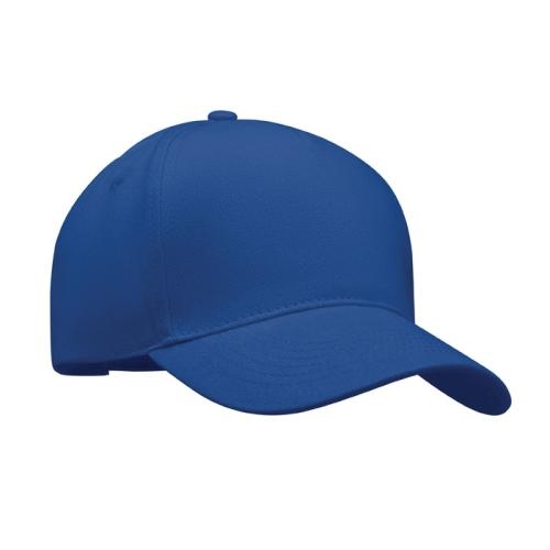 Katoenen baseball pet Singa royal blue