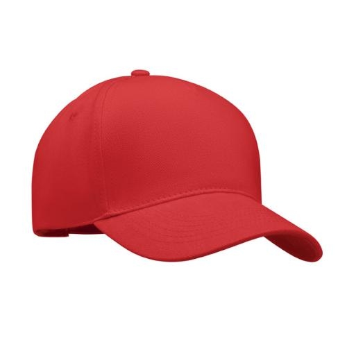 Katoenen baseball pet Singa rood