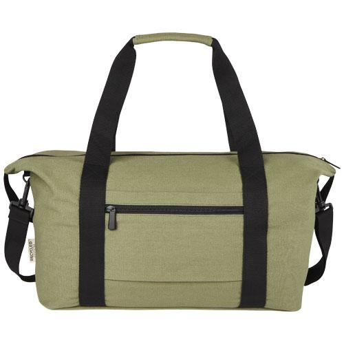 Gerecyclede canvas sporttas Joey olijfgroen
