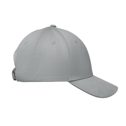 Katoenen baseballpet Bahamas zilver