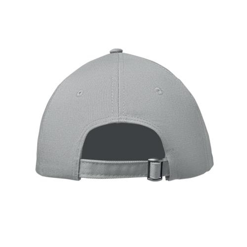 Katoenen baseballpet Bahamas zilver