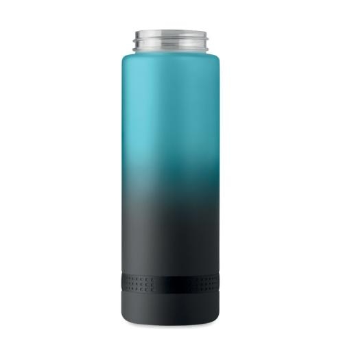 RPET sportwaterfles 1L Level turquoise