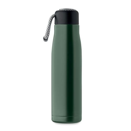 RVS dubbelwandige fles 500 ml Cordle donker marinegroen