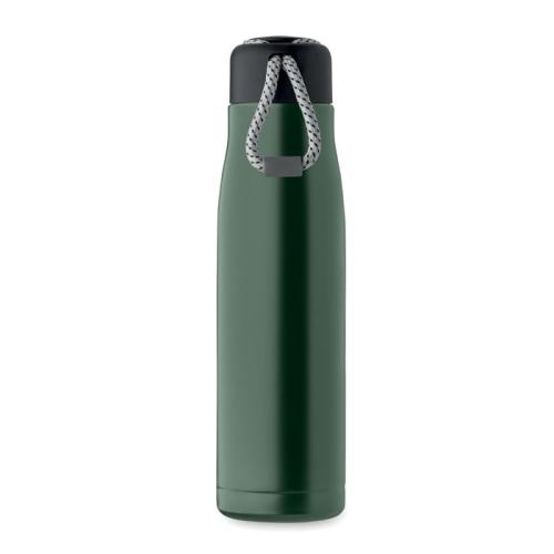 RVS dubbelwandige fles 500 ml Cordle donker marinegroen