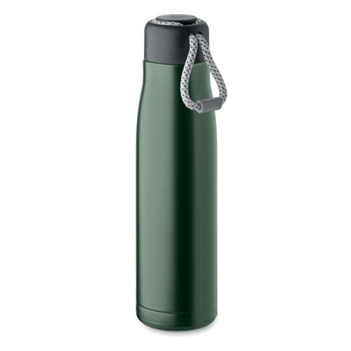 RVS dubbelwandige fles 500 ml Cordle donker marinegroen