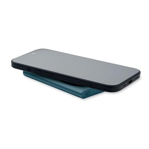 Draadloze oplader powerbank Pawtt blauw
