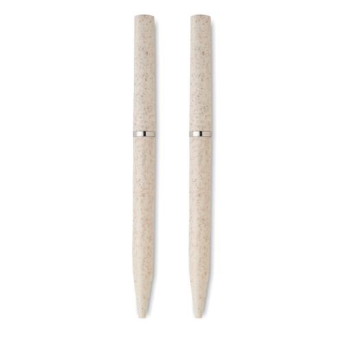 Tarwestro en ABS schrijfset Peat beige
