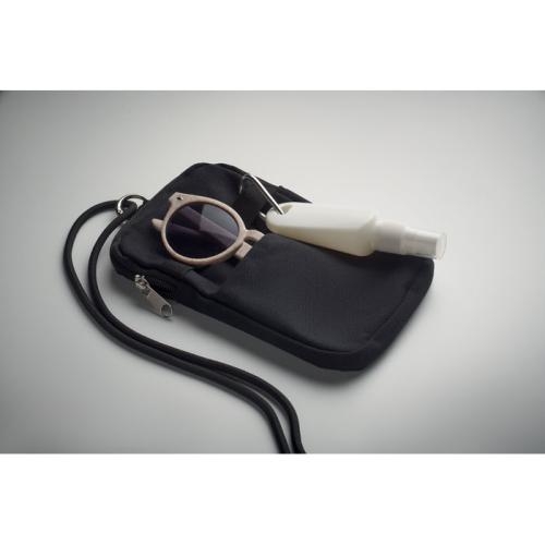 Crossbody smartphone tas zwart