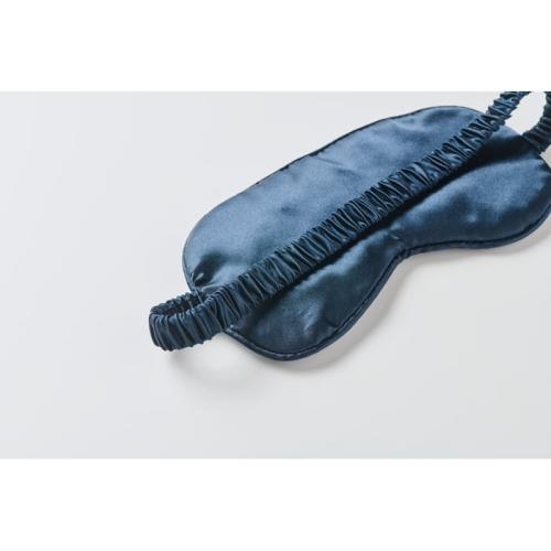 Zacht polyester oogmasker Sleepy blauw