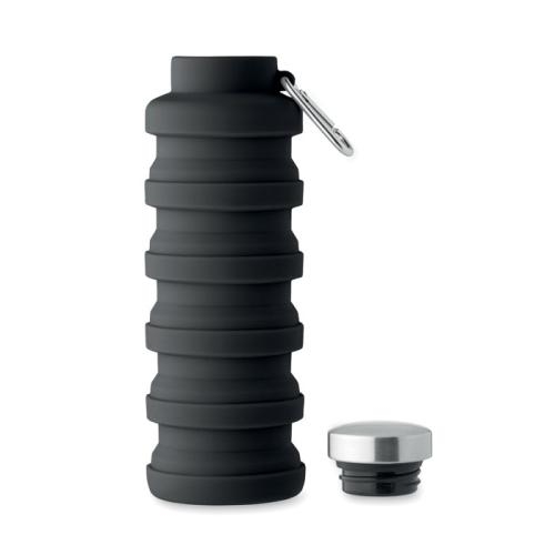 Inklapbare fles 500 ml Kolapsi zwart