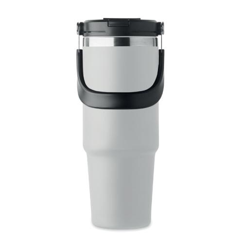 Dubbelwandige beker 850 ml Suma hand wit