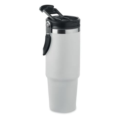 Dubbelwandige beker 850 ml Suma hand wit