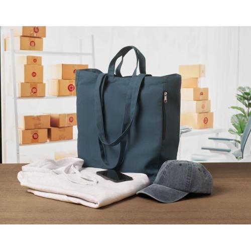 Gerecyclede boodschappentas Gave colour blauw