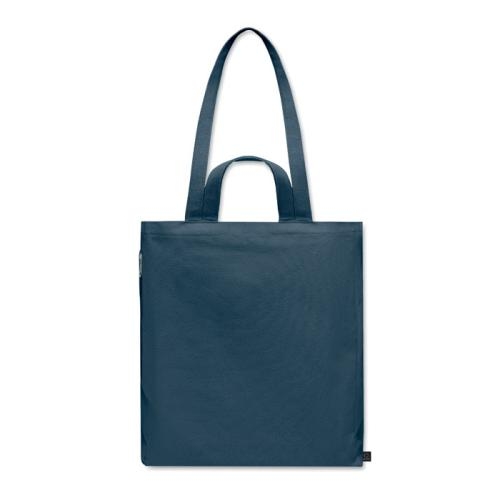 Gerecyclede boodschappentas Gave colour blauw