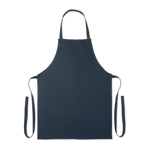 Schort gerecycled katoen Sous colour navy
