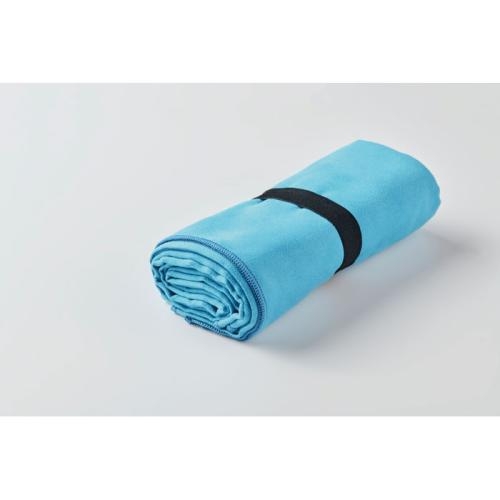 Dubbelzijdige microvezelhanddoek Waxoff turquoise