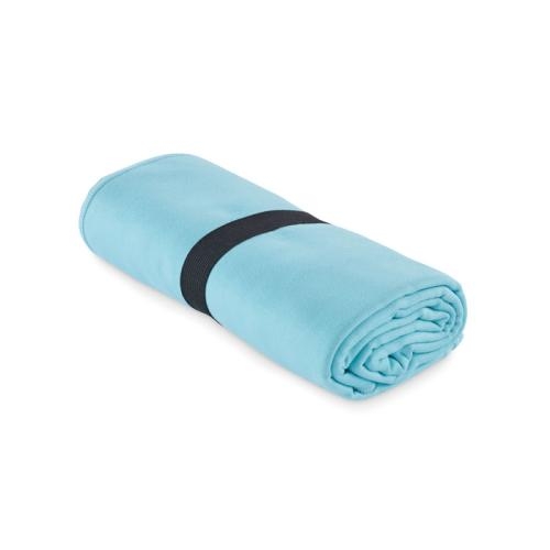Dubbelzijdige microvezelhanddoek Waxoff turquoise
