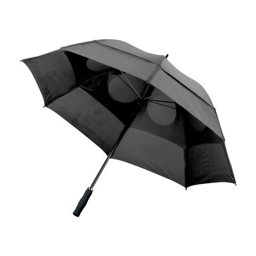 Handmatige stormparaplu Debbie grijs