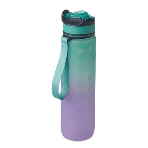 Sportwaterfles RPET 1L Activate turquoise