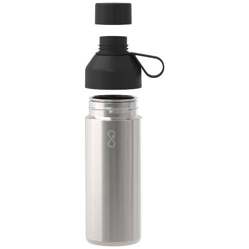 Ocean Bottle Lite 620 ml waterfles zwart