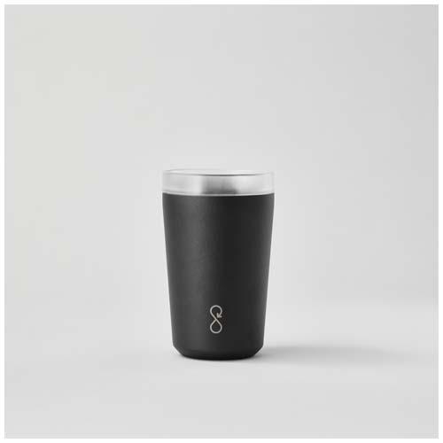 Ocean Bottle 350 ml geïsoleerde beker zwart