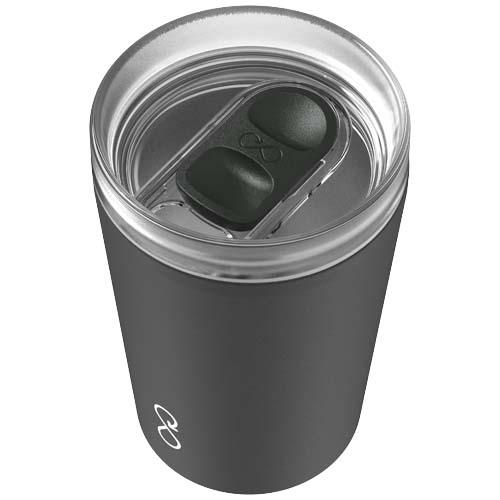 Ocean Bottle 350 ml geïsoleerde beker zwart